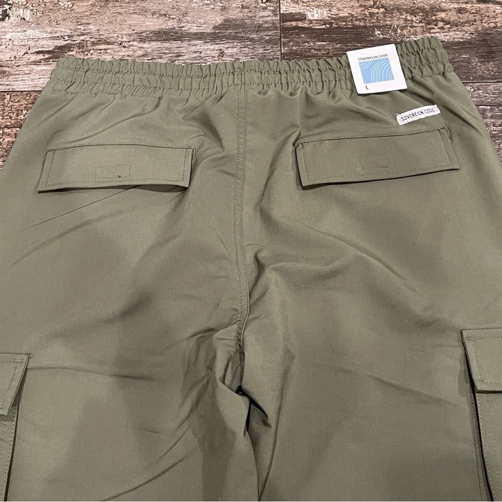 Sovereign Code Hyperloop Pant Dark Khaki Mens Size Large NWT - Picture 8 of 11